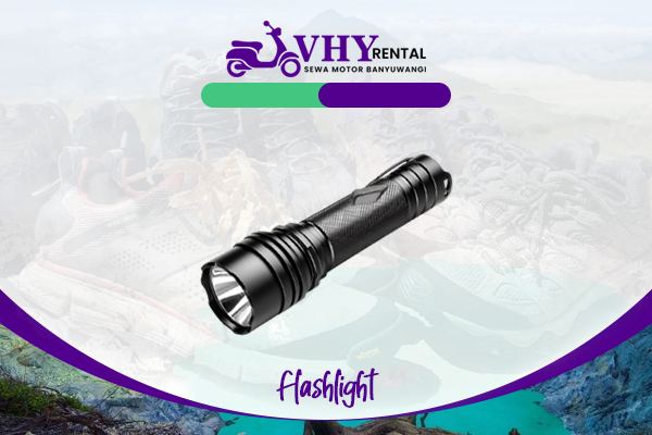 Sewa Motor Banyuwangi - Flashlight - Sewa Senter Pendakian