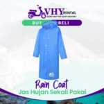 Sewa Motor Banyuwangi - Jas Hujan - Beli Jas Hujan Pendakian