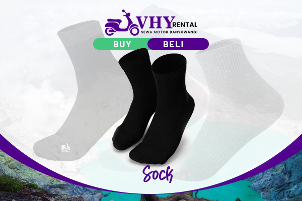 Sewa Motor Banyuwangi - Kaos Kaki - Beli Kaos Kaki Pendakian