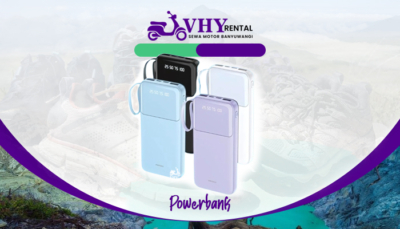 Sewa Motor Banyuwangi - Powerbank - Sewa Powerbank untuk pendakian